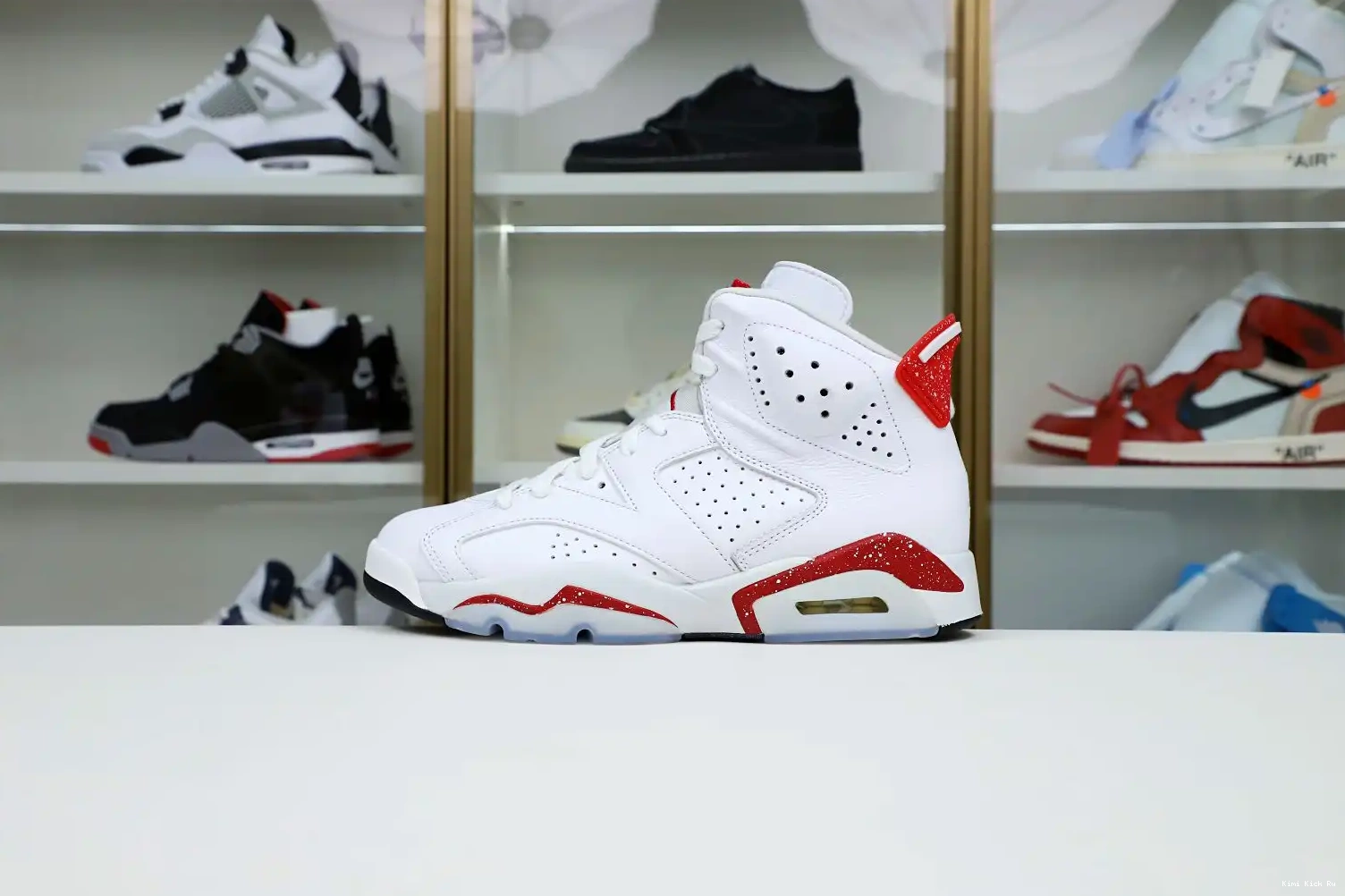 JORDAN 6 RED AIR Kimikick OREO 0525